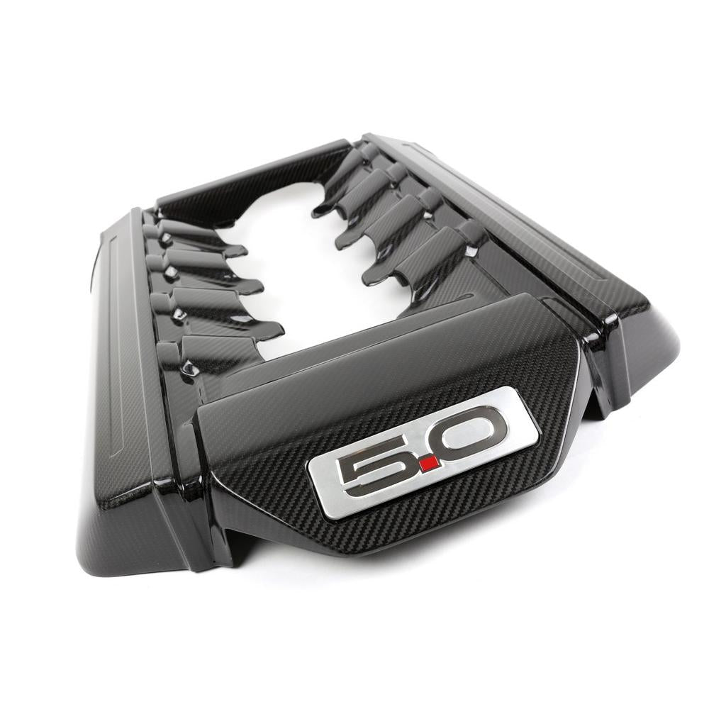APR Carbon Fiber 5.0 Engine Cover (2015-2017 Ford Mustang S550 GT)