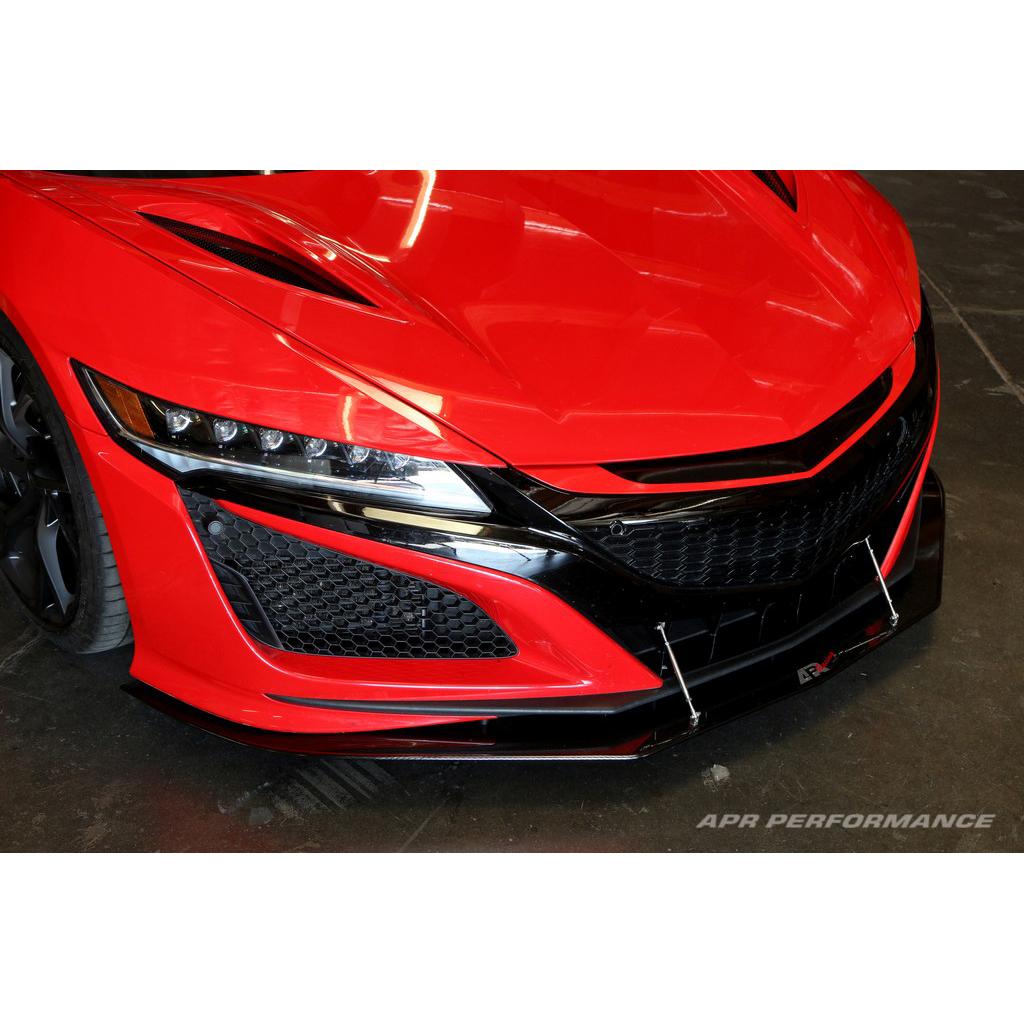 APR Stock Bumper Carbon Fiber Front Wind Splitter (2016-2022 Acura NSX)