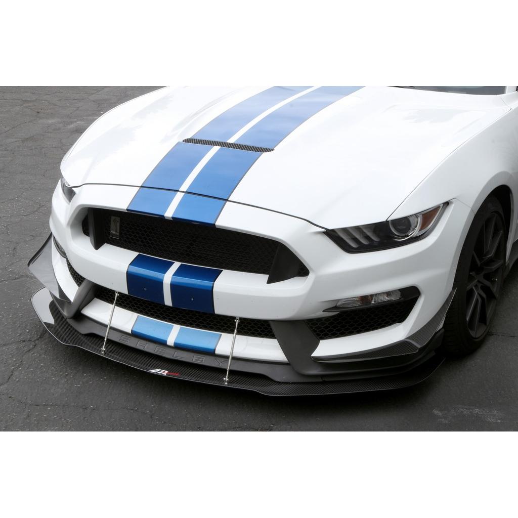 Canards de parachoques delantero de fibra de carbono APR (Ford Mustang Shelby GT350 2016-2020)