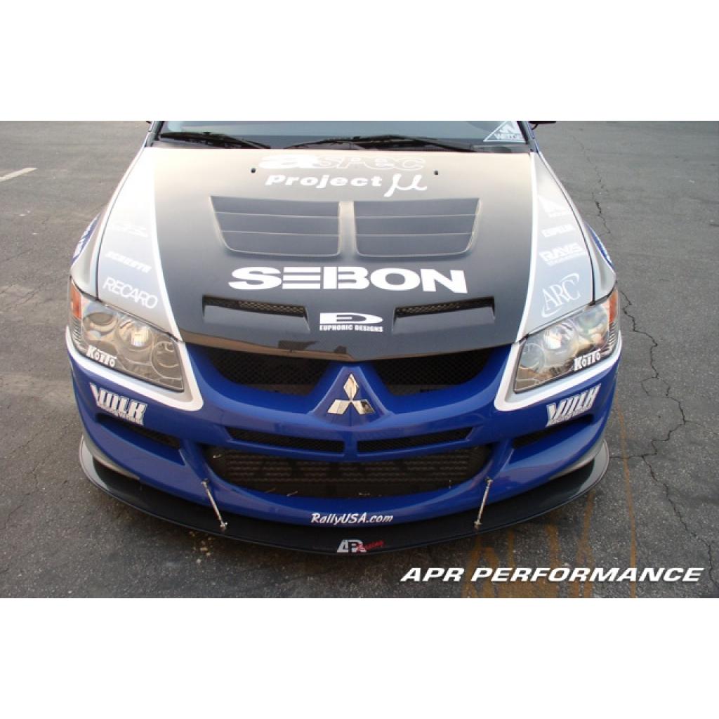 APR Carbon Fiber Front Wind Splitter (2003-2005 Evo 8)