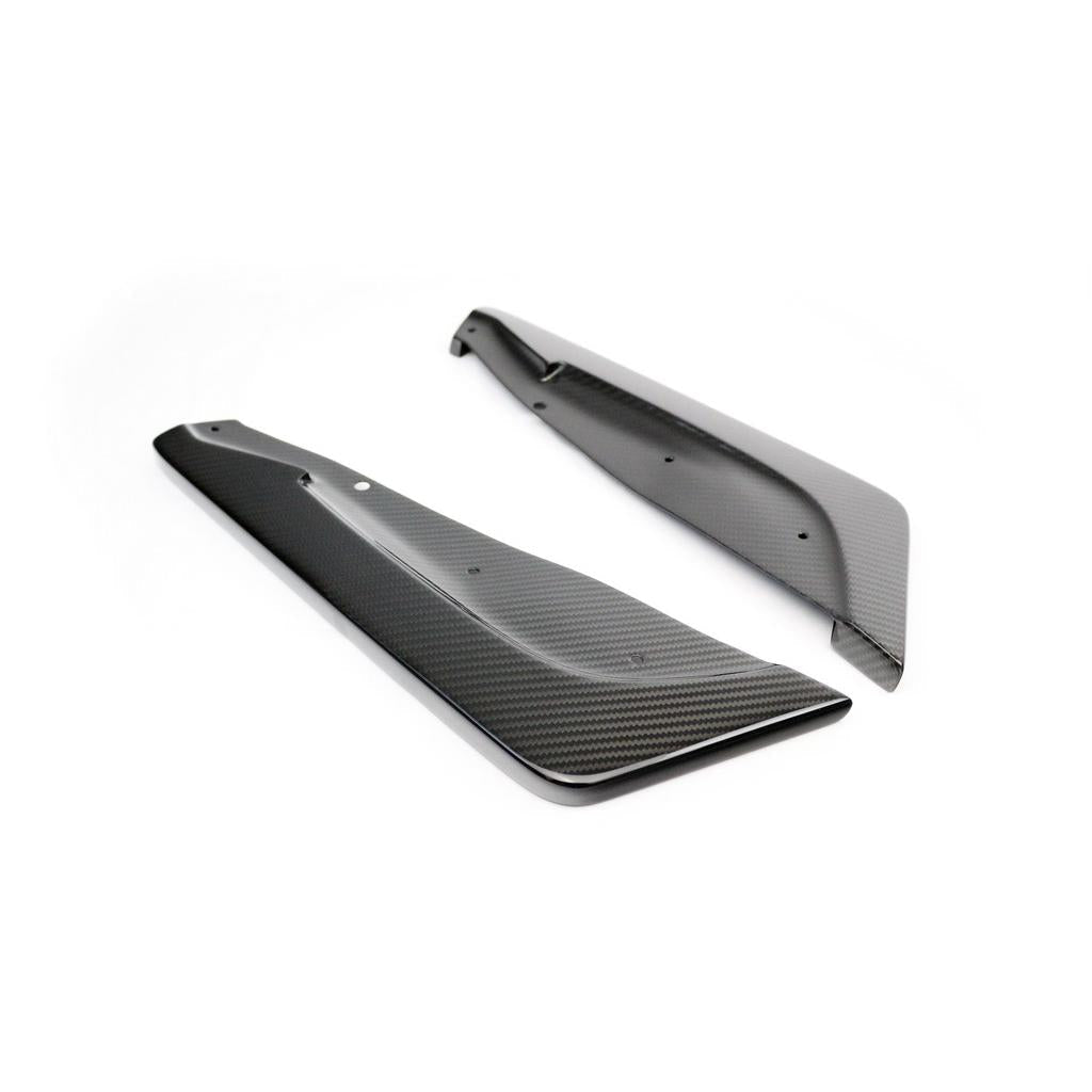 APR Carbon Fiber Rear Bumper Skirts (2020-2023 Toyota Supra A90/91)