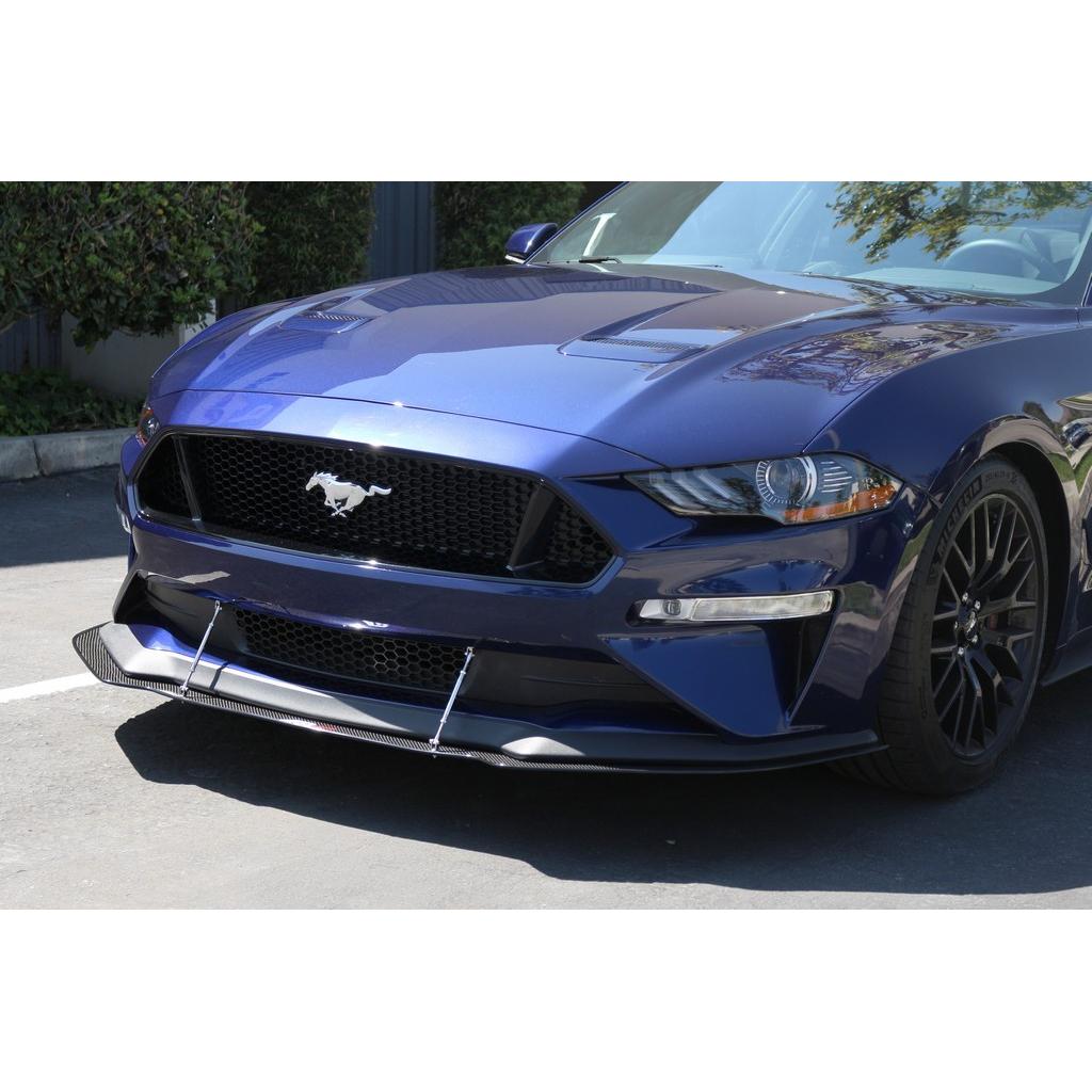 APR Carbon Fiber Front Wind Splitter (2018-2023 Ford Mustang S550)