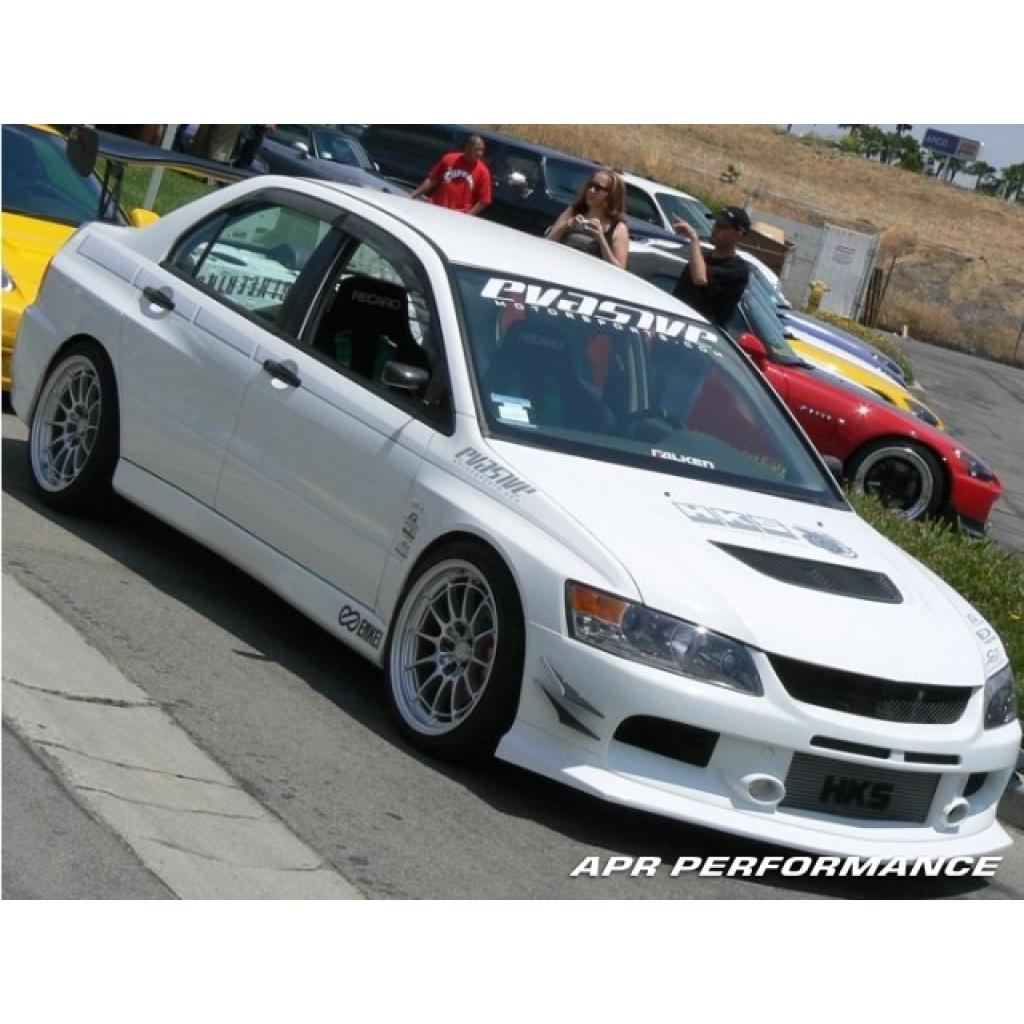 Parachoques delantero APR con deflector de aire delantero incorporado (2003-2007 Evo 8/9)