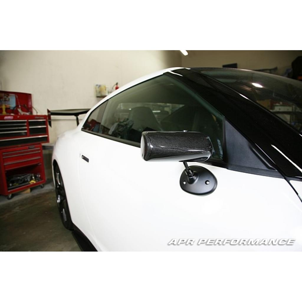 APR Carbon Fiber Formula GT3 Mirrors (2009-2023 Nissan GTR R35)
