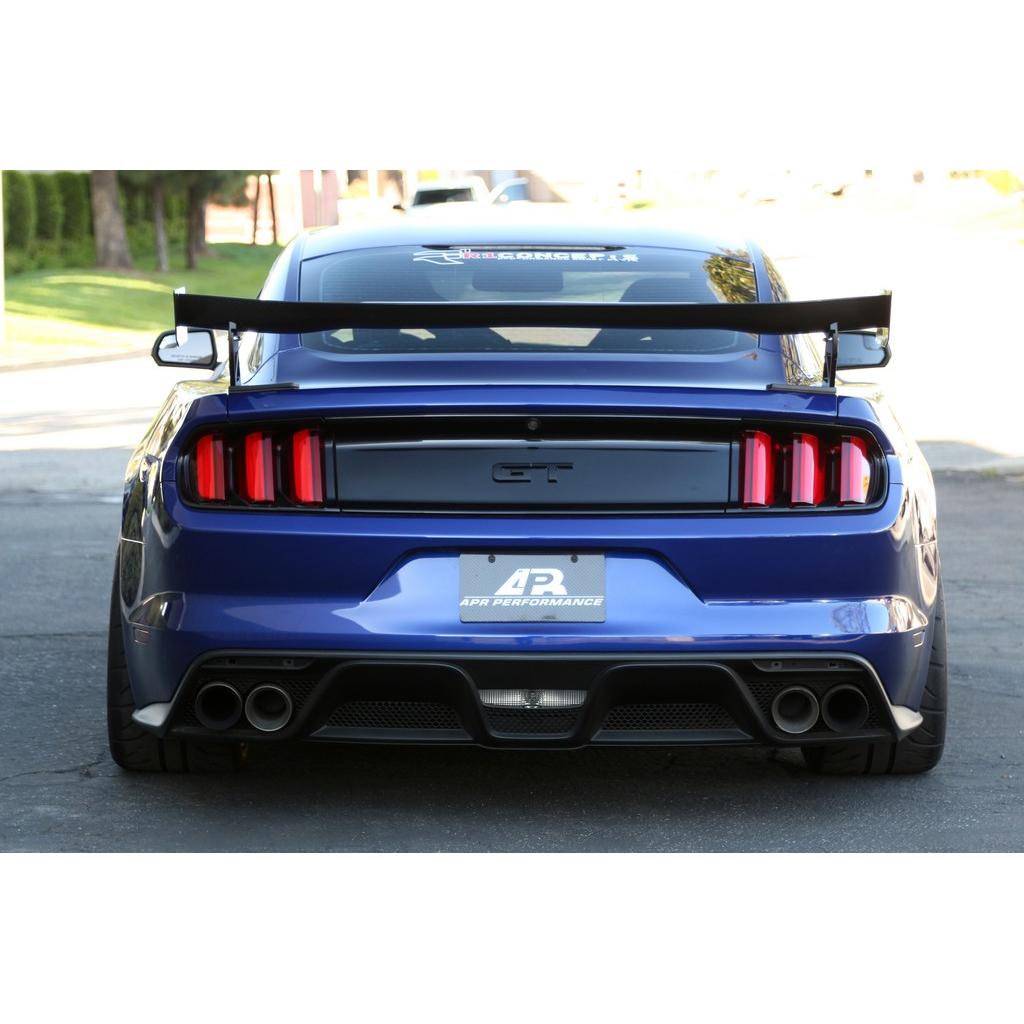 APR GTC-200 Carbon Fiber Adjustable Wing (2015-2017 Ford Mustang Shelby GT350 GT500)