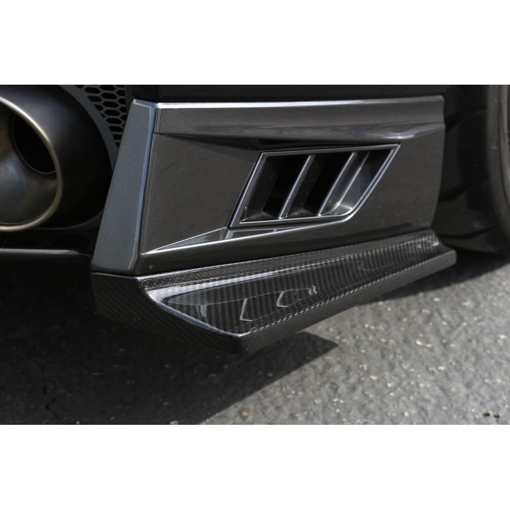 APR Carbon Fiber Rear Bumper Skirts (2017-2022 Nissan GTR-R35)