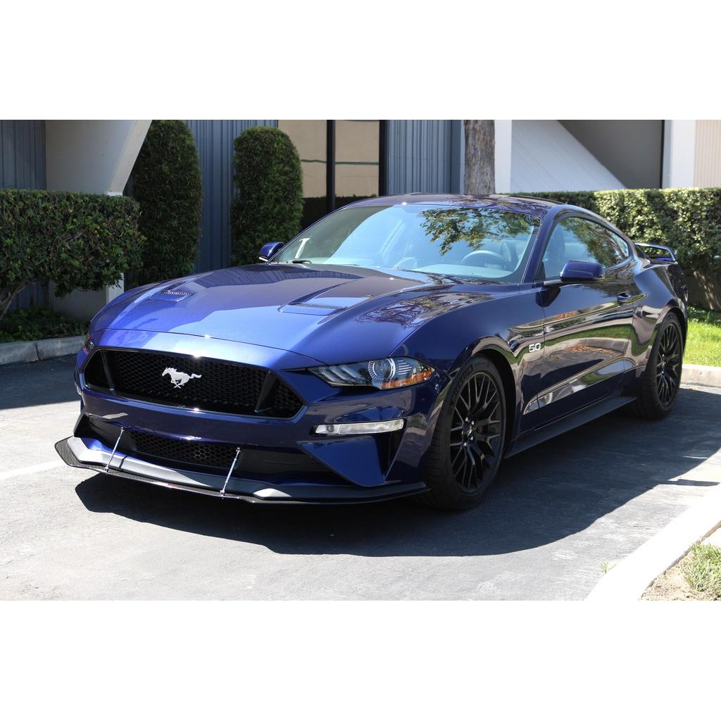 APR Carbon Fiber Front Wind Splitter (2018-2023 Ford Mustang S550)