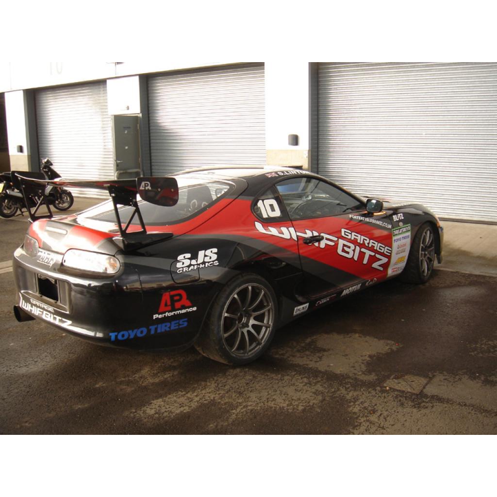 APR GTC-300 67" Carbon Fiber Adjustable Wing (1993-2002 Toyota Supra)
