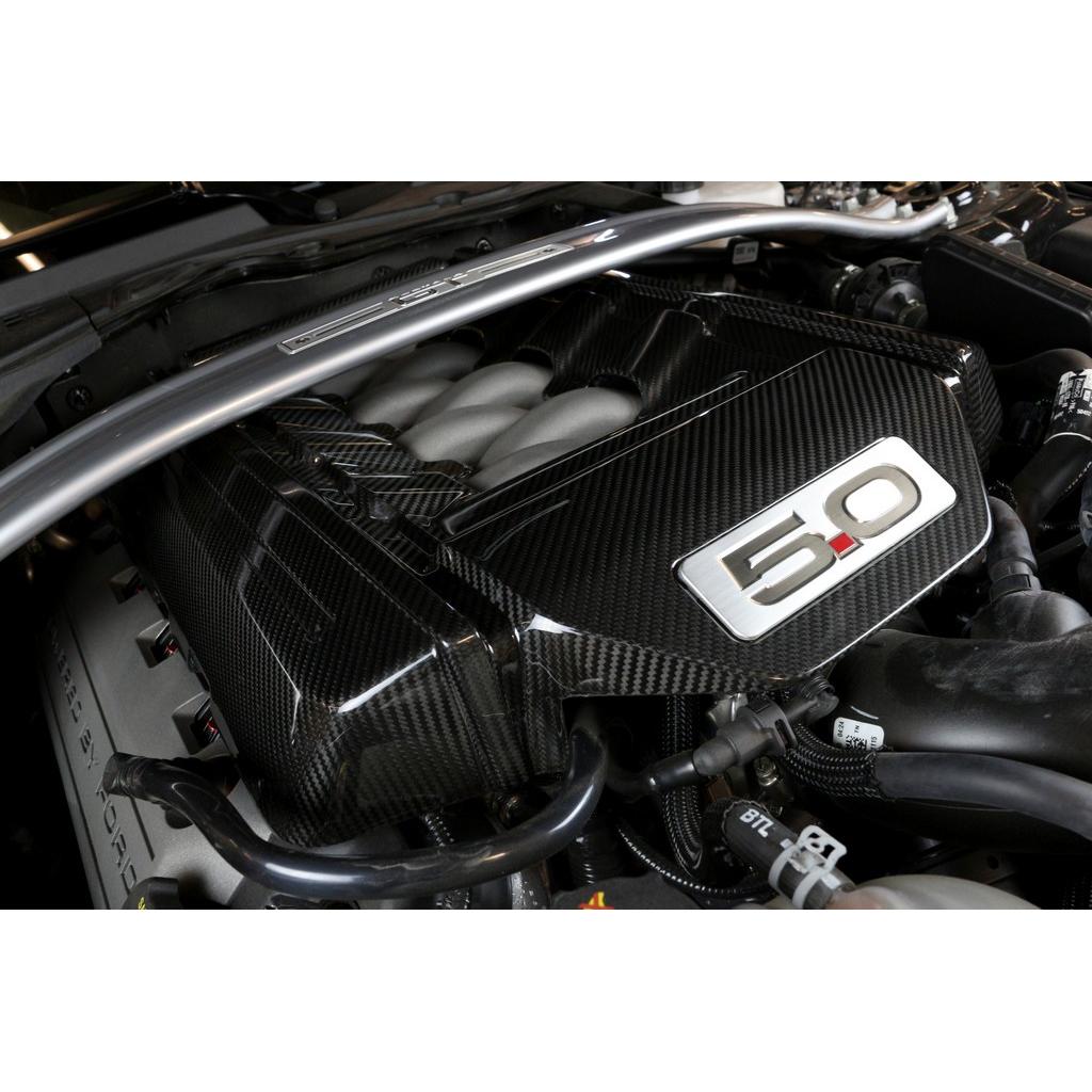 APR Carbon Fiber 5.0 Engine Cover (2015-2017 Ford Mustang S550 GT)