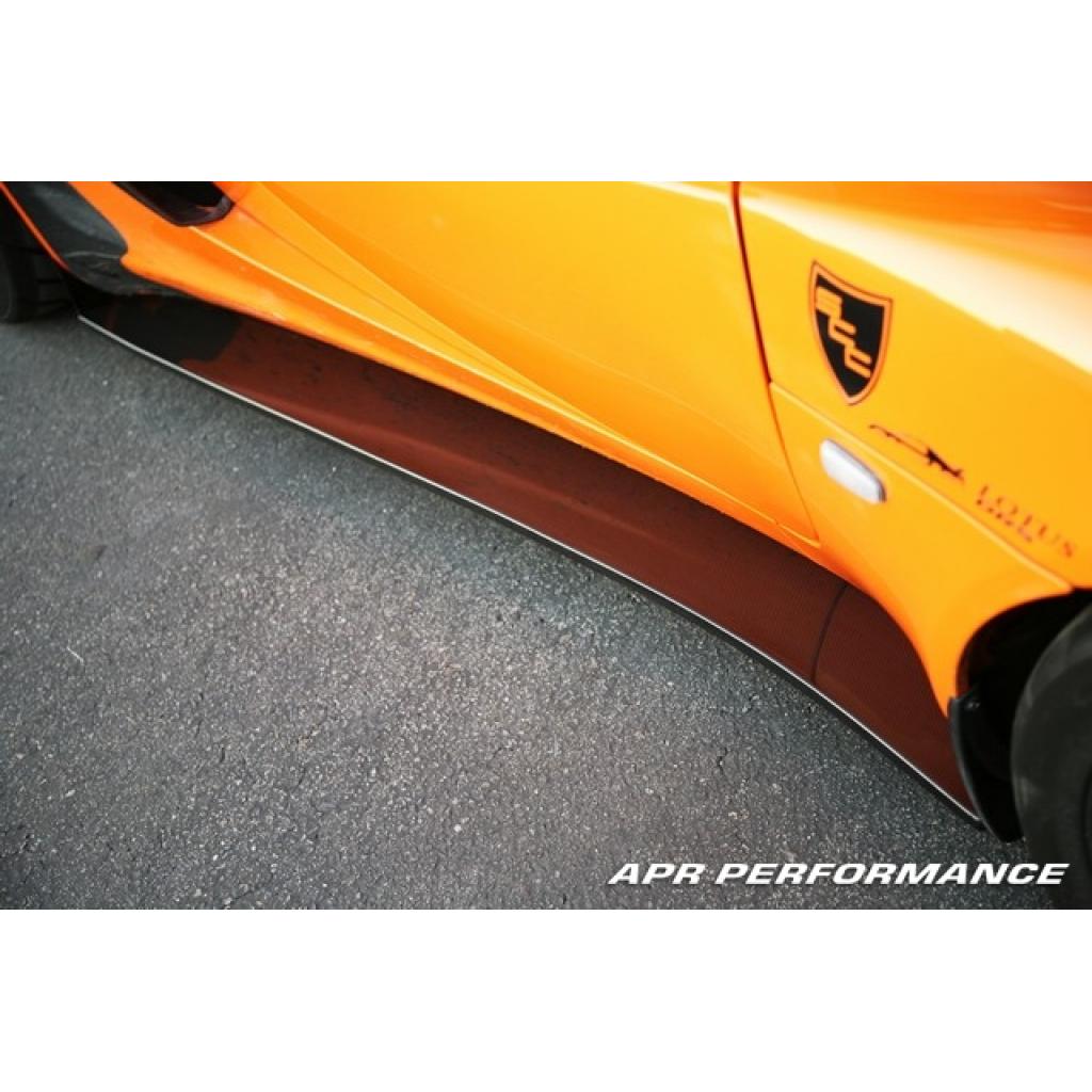APR Carbon Fiber Side Rocker Extensions/ Side Skirt (2005-2012 Lotus Elise/Exige)
