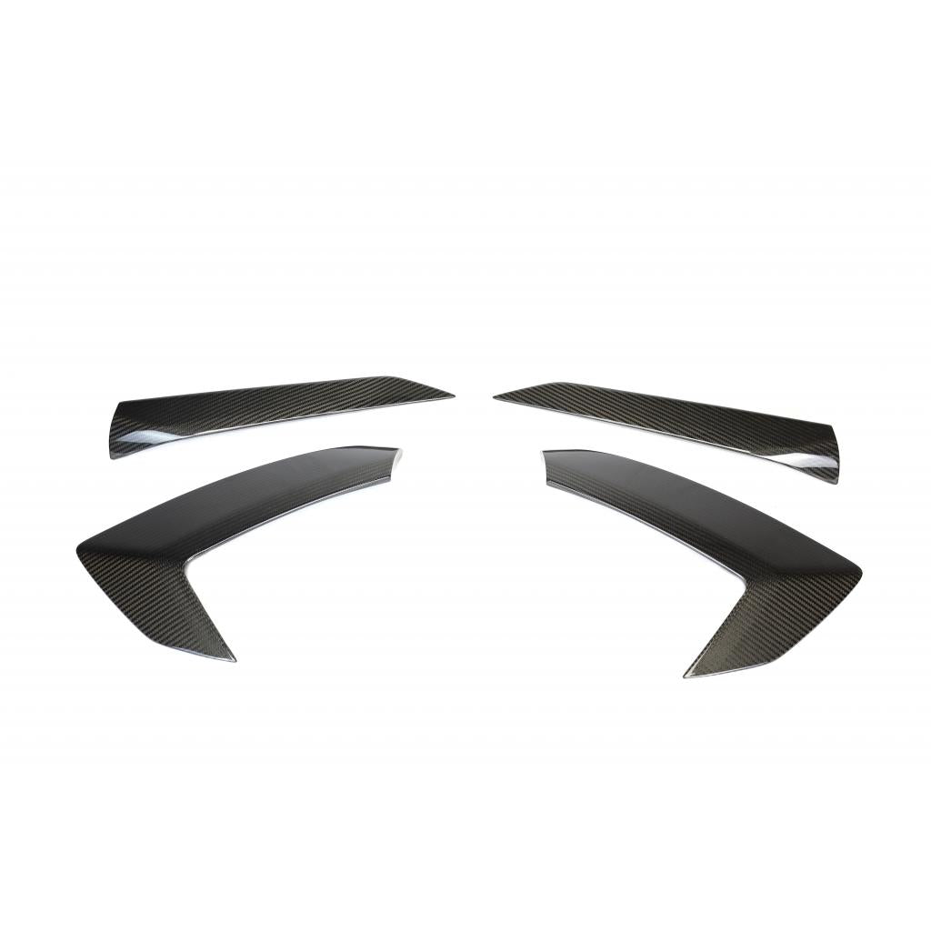 Paquete de manijas de puerta y molduras de cuarto de fibra de carbono APR (Chevrolet Corvette C8 2020+)