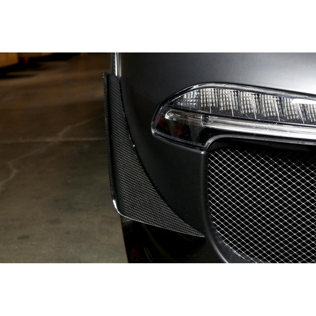 APR Carbon Fiber Front Bumper Canards (2013-2015 Porsche 991.1 GT3)