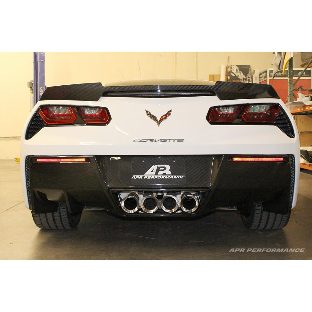 APR Carbon Fiber Exhaust Heat Shields (2014-2019 Chevrolet Corvette C7 / C7 Z06)