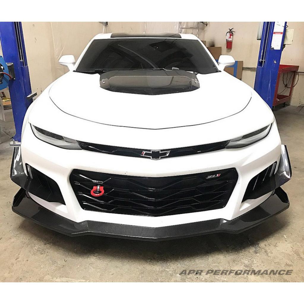 Canards de fibra de carbono para parachoques delantero APR (Chevrolet Camaro ZL1 2017-2024)