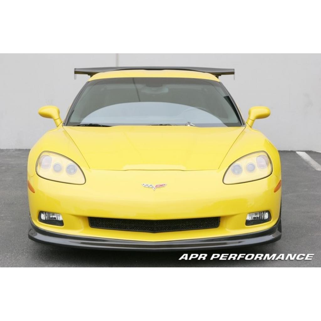 Deflector de aire delantero/divisor/borde de fibra de carbono APR (Chevrolet Corvette C6 2005-2013)