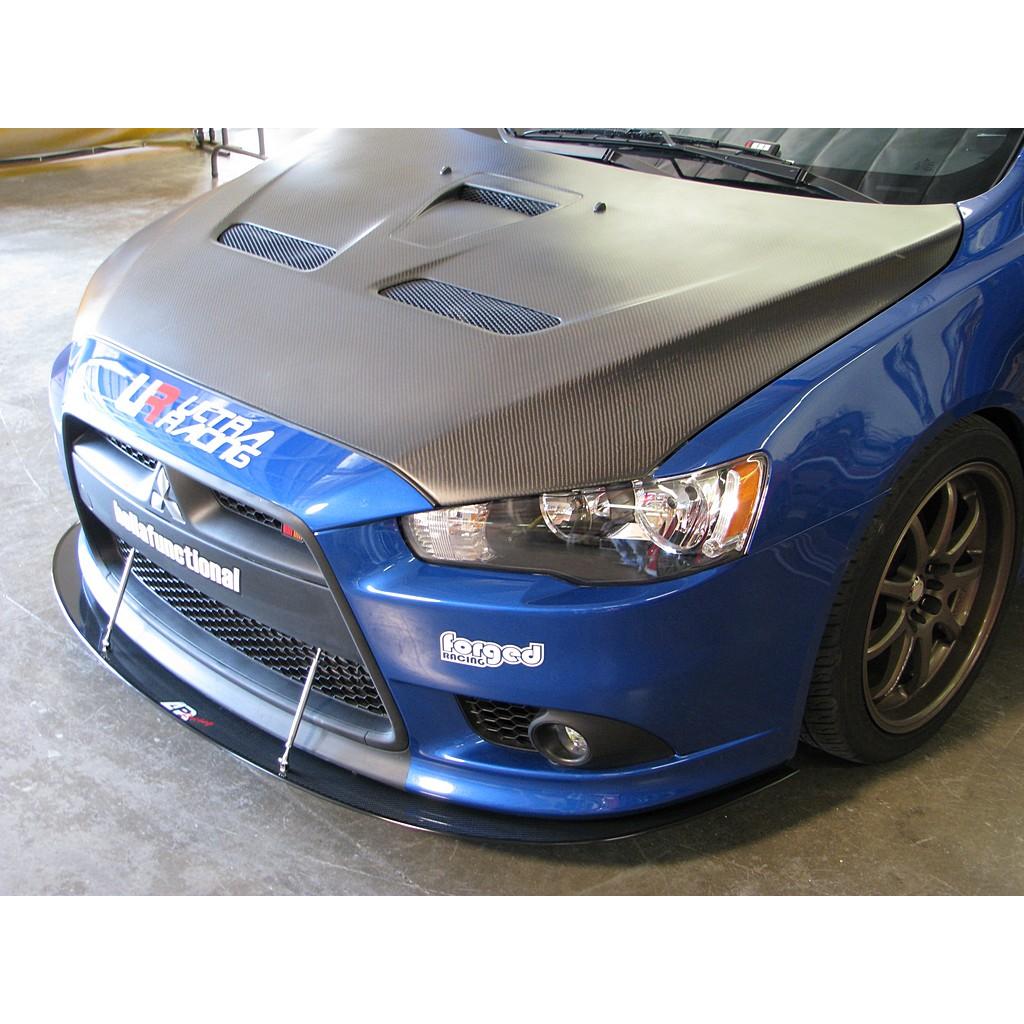 APR Carbon Fiber Front Wind Splitter (2009+ Mitsubishi Lancer Ralliart)