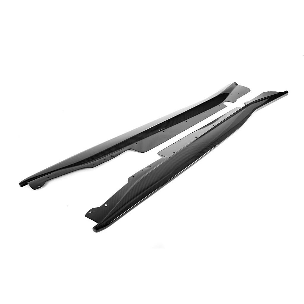 Extensiones de balancines laterales/faldones laterales de fibra de carbono APR (Chevrolet Corvette C7/Z06 2014-19)