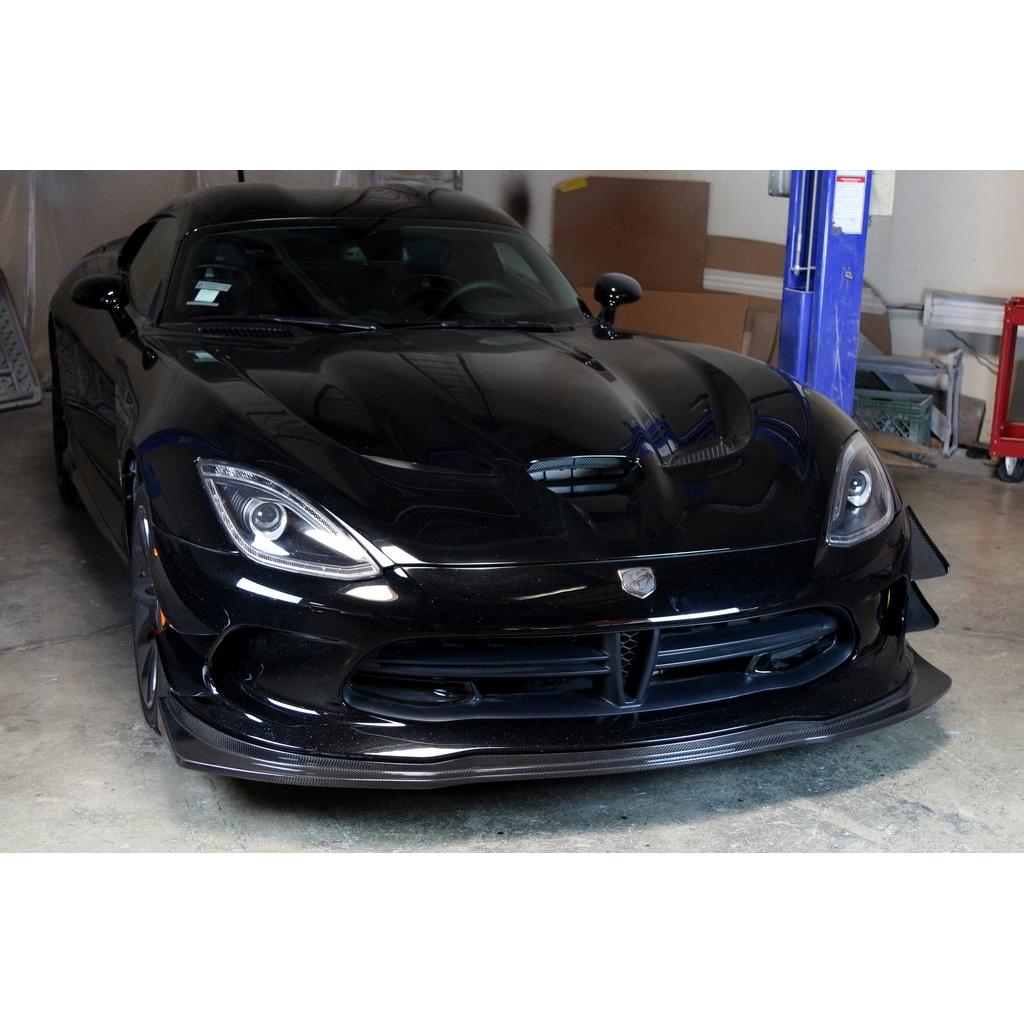 Deflector de aire delantero/borde de fibra de carbono APR (Dodge Viper Coupé 2013-2017)