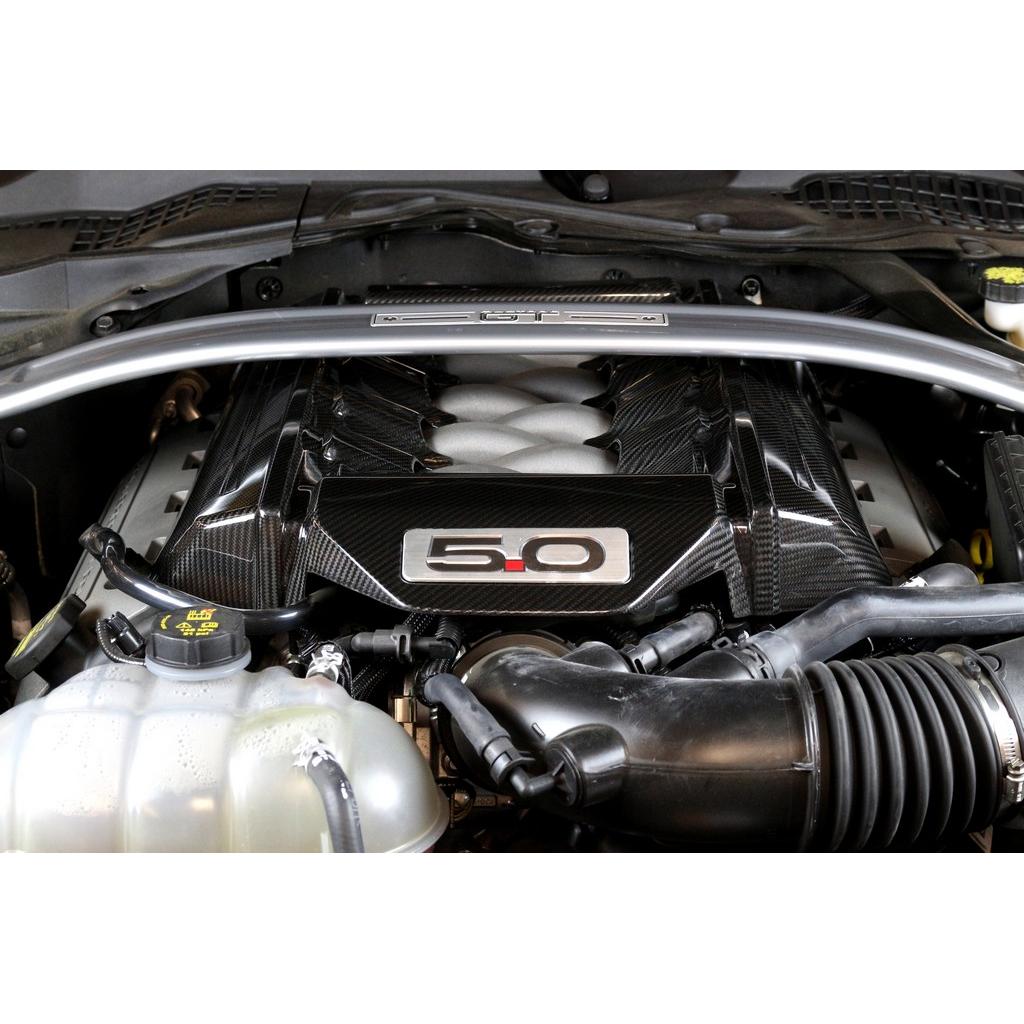 APR Carbon Fiber 5.0 Engine Cover (2015-2017 Ford Mustang S550 GT)