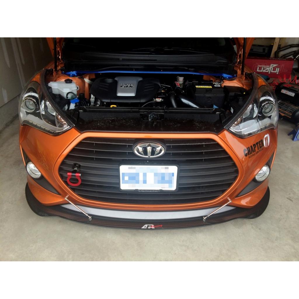 APR Carbon Fiber Front Wind Splitter (2013-2018 Hyundai Veloster)