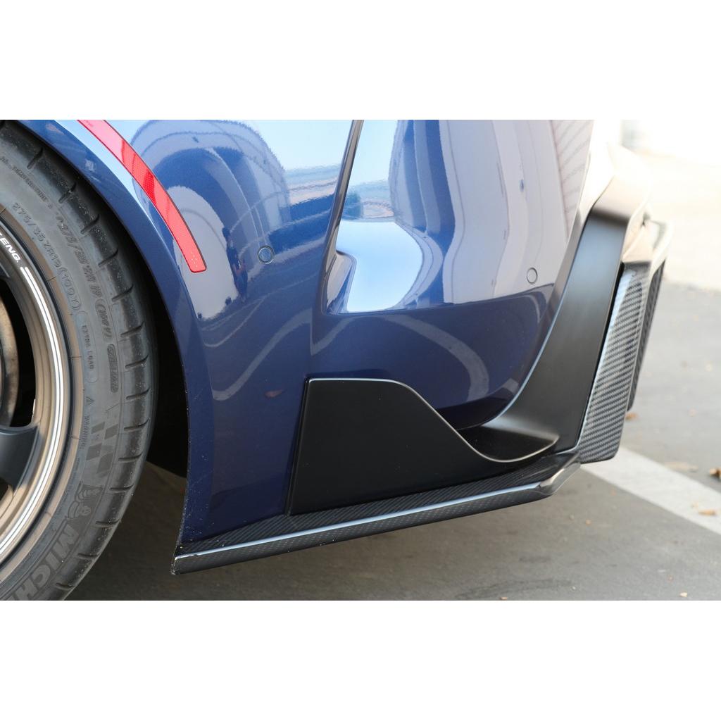 APR Carbon Fiber Rear Bumper Skirts (2020-2023 Toyota Supra A90/91)