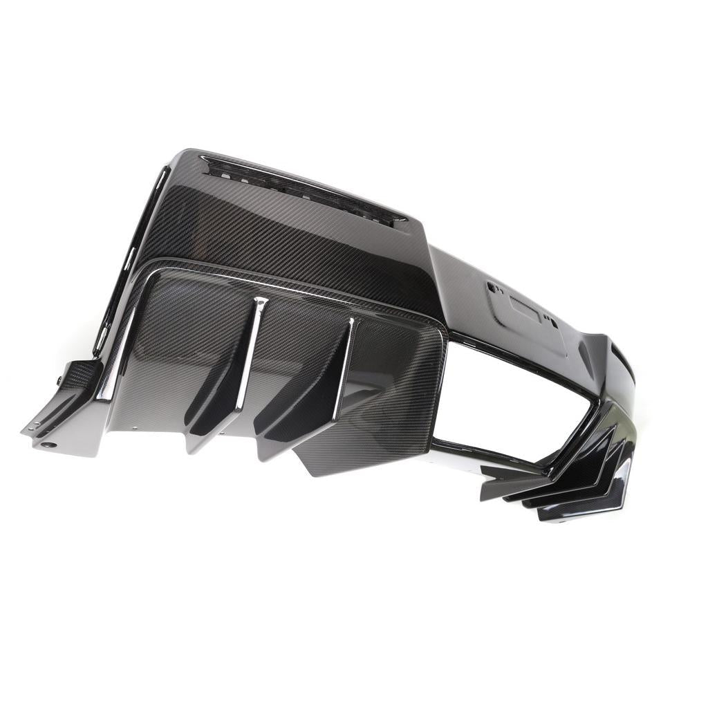 Difusor trasero de fibra de carbono APR versión 2 (Chevrolet Corvette C7 Stingray/Z06 2014-2019)
