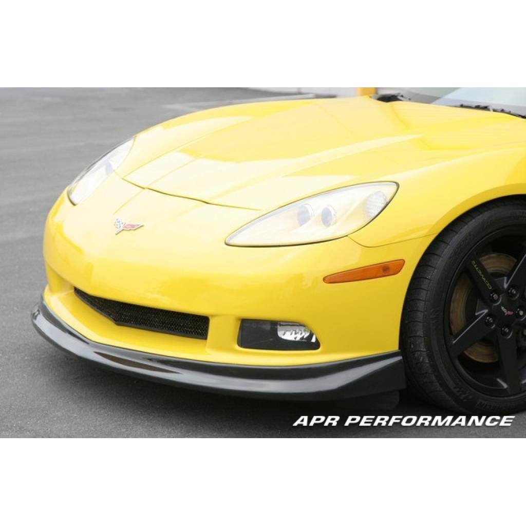 Deflector de aire delantero/divisor/borde de fibra de carbono APR (Chevrolet Corvette C6 2005-2013)
