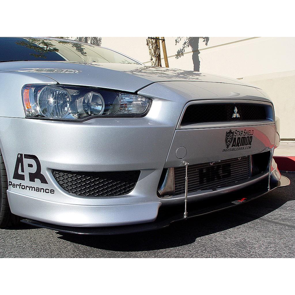 Divisor de viento delantero de fibra de carbono APR (Mitsubishi Lancer GTS de 2008 en adelante)