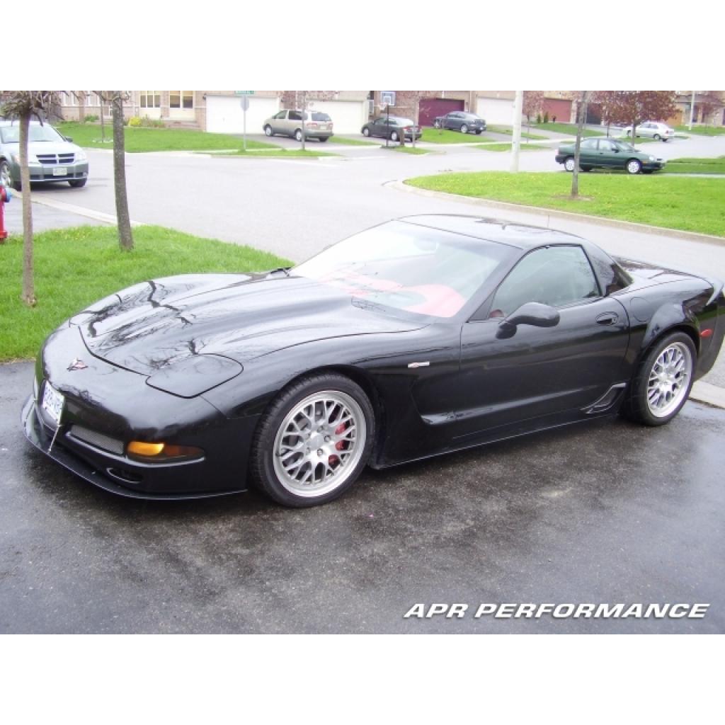 Divisor de viento delantero de fibra de carbono APR (Chevrolet Corvette C5 1997-2004)