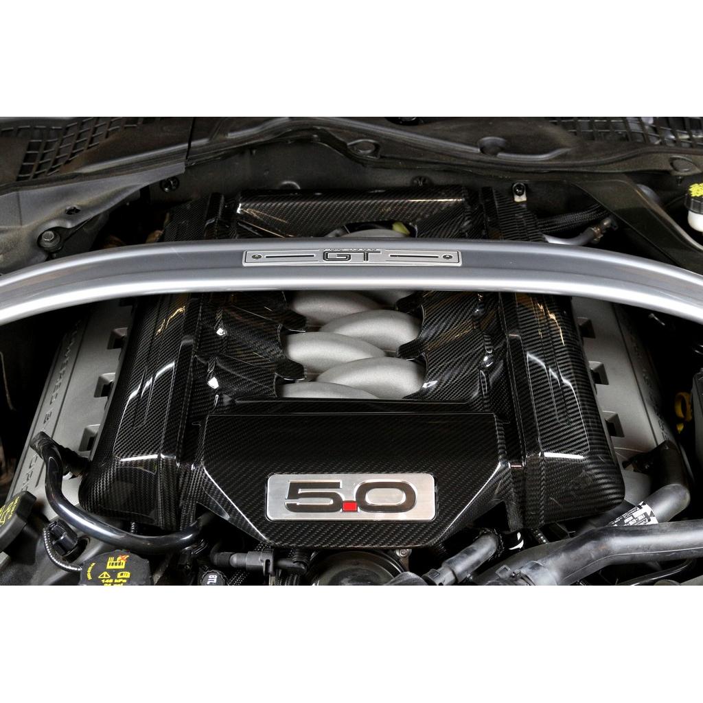 APR Carbon Fiber 5.0 Engine Cover (2015-2017 Ford Mustang S550 GT)
