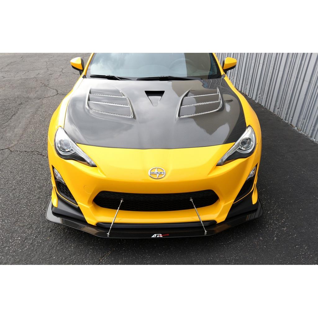 APR TRD 1.0 Series Carbon Fiber Front Wind Splitter (2015-2016 Scion FR-S)
