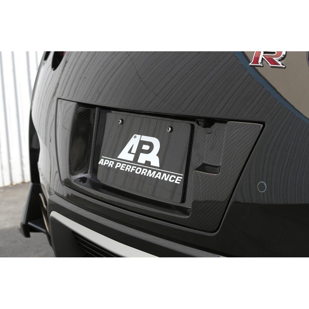 APR Carbon Fiber License Plate Backing (2017-2022 Nissan GTR R35)