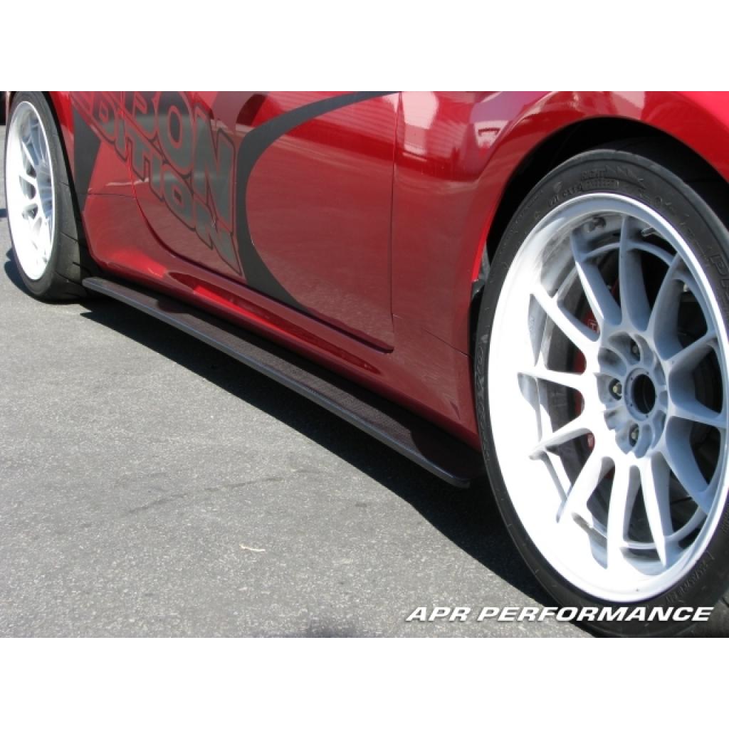 APR Carbon Fiber Side Rocker Extensions/ Side Skirt (2009-2012 Hyundai Genesis Coupe)