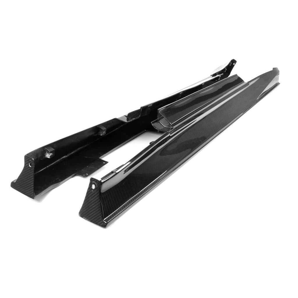 APR Carbon Fiber Side Rocker Extensions/ Side Skirt (2017-2022 Nissan GTR R35)