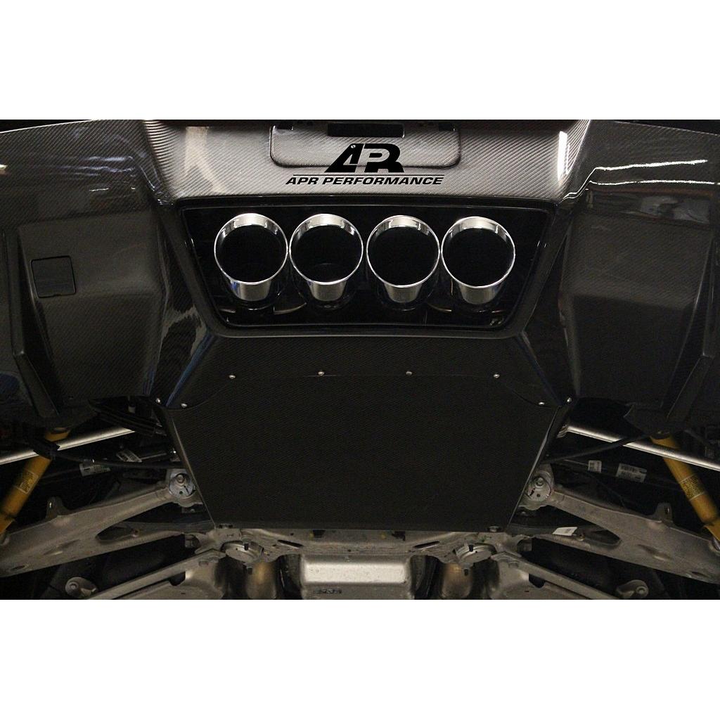 Bandeja inferior del difusor trasero de fibra de carbono APR (Chevrolet Corvette C7 2014-2019)