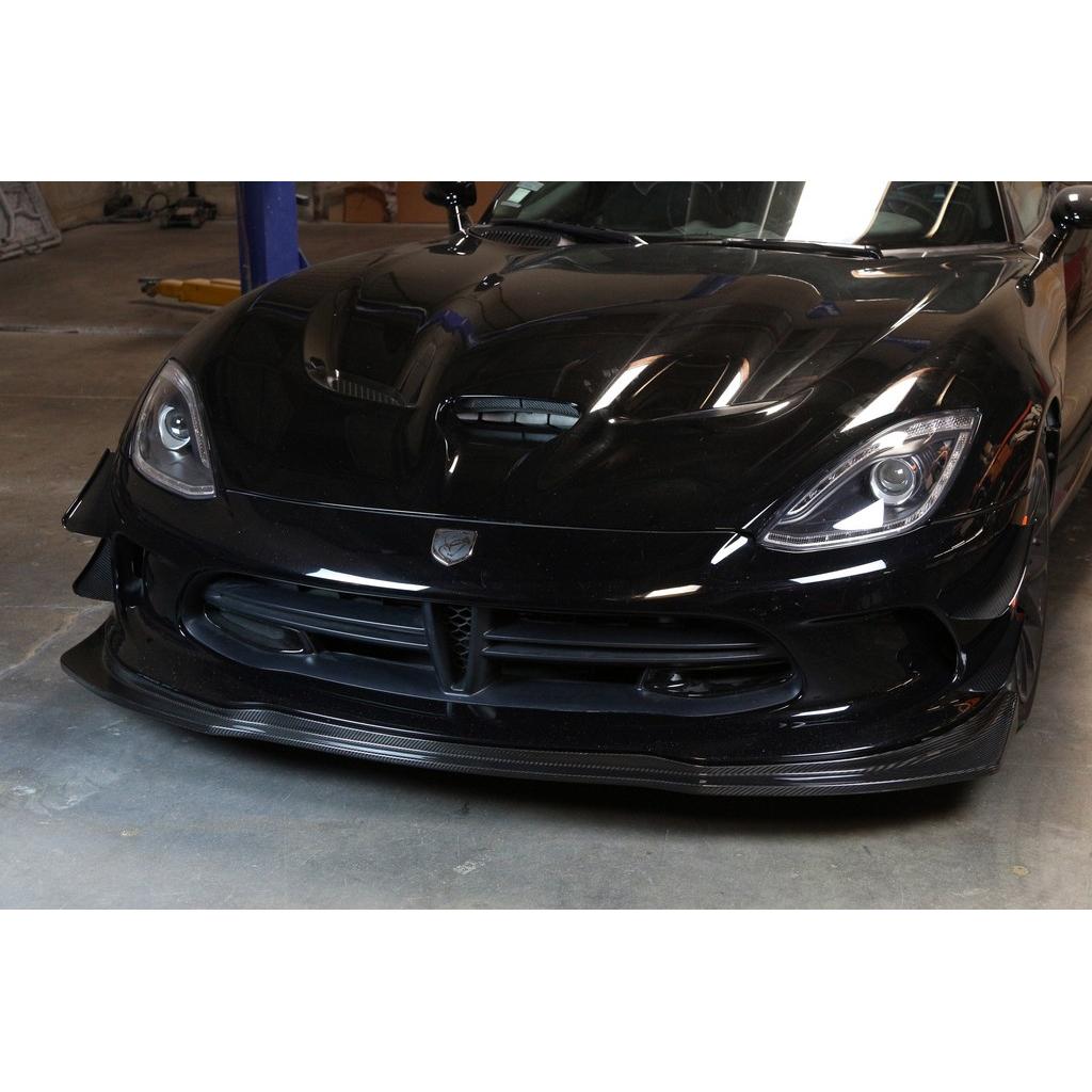 Deflector de aire delantero/borde de fibra de carbono APR (Dodge Viper Coupé 2013-2017)