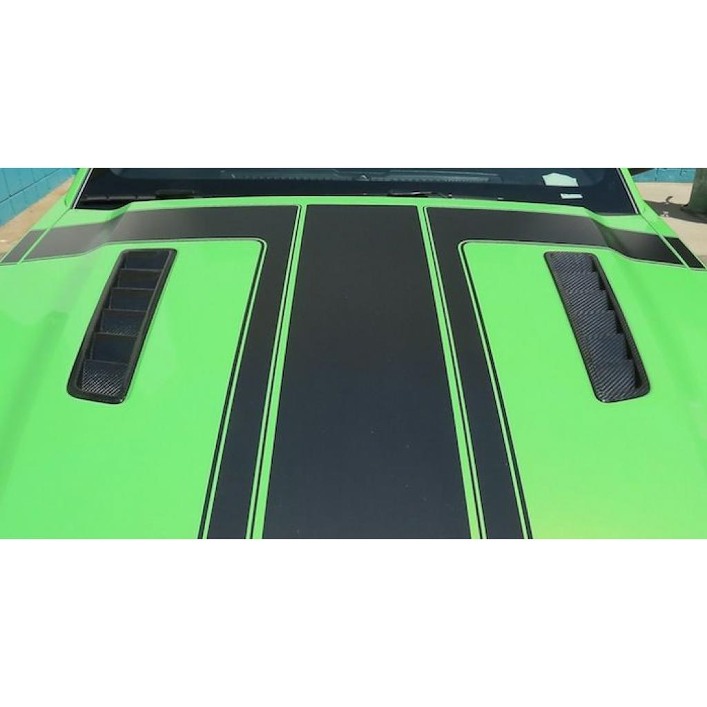 Ventilaciones de capó de fibra de carbono APR (Ford Mustang GT 2013-14)
