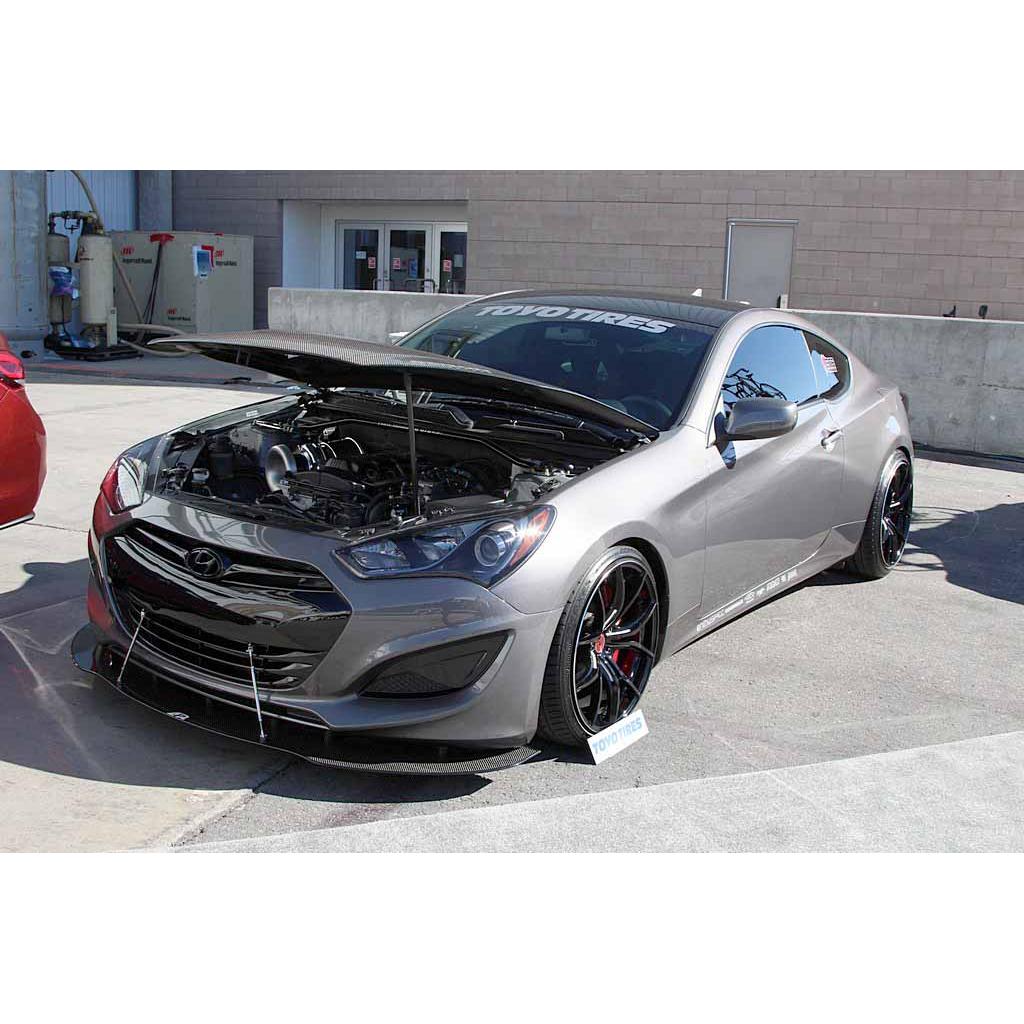 Divisor de viento delantero de fibra de carbono APR (Hyundai Genesis Coupé 2013-2016)