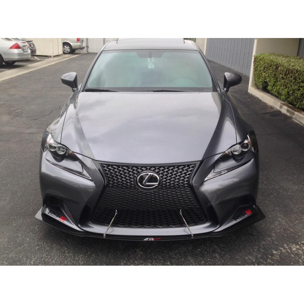 APR Bumper Carbon Fiber Front Wind Splitter (2014-2015 Lexus IS-250 / IS-300 F Sport)