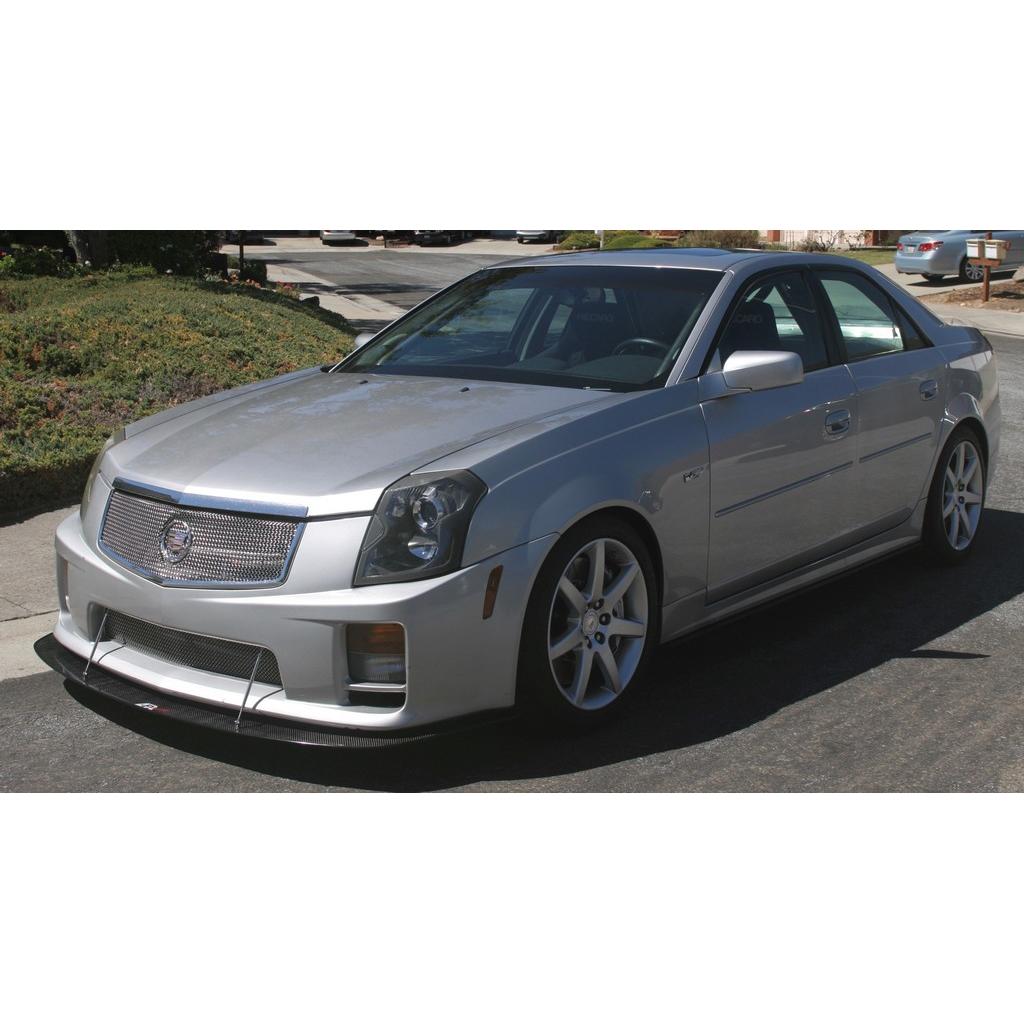 Divisor de viento delantero de fibra de carbono APR (Cadillac CTS-V Sedán 2004-2007)