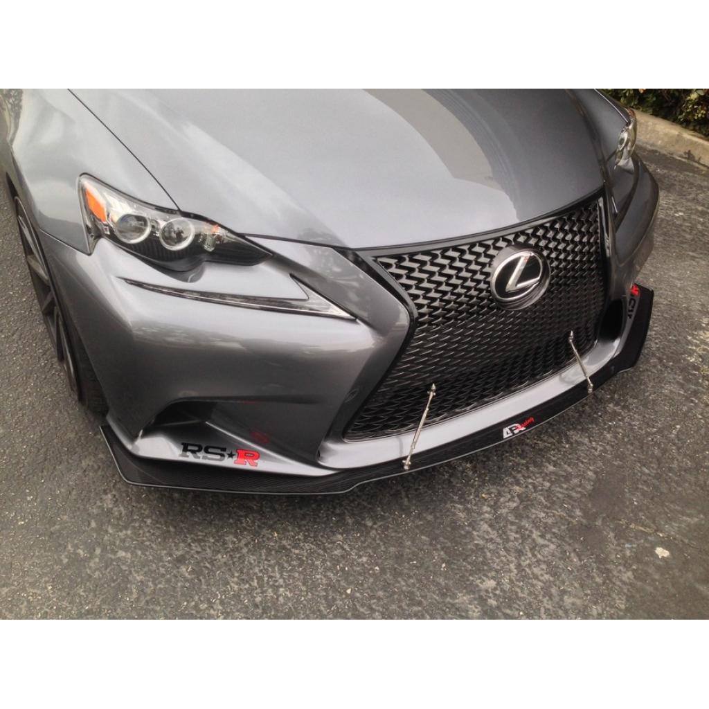 APR Bumper Carbon Fiber Front Wind Splitter (2014-2015 Lexus IS-250 / IS-300 F Sport)