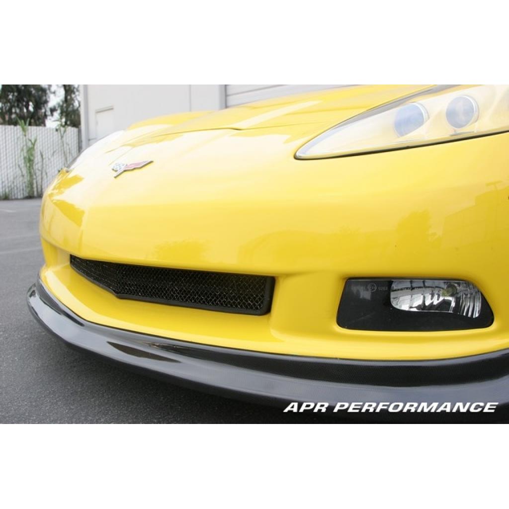 Deflector de aire delantero/divisor/borde de fibra de carbono APR (Chevrolet Corvette C6 2005-2013)