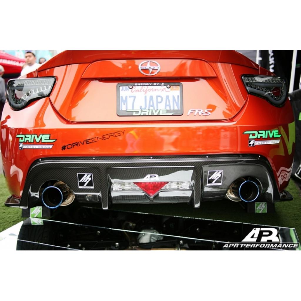 APR Carbon Fiber Rear Bumper Valance (2013-2016 FR-S/GT86/BRZ)