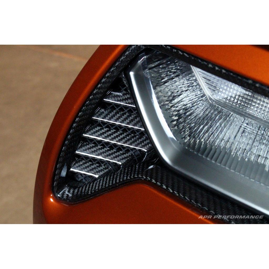 APR Carbon Fiber Rear Tail Light Bezels (2014-2019 Chevrolet Corvette C7)