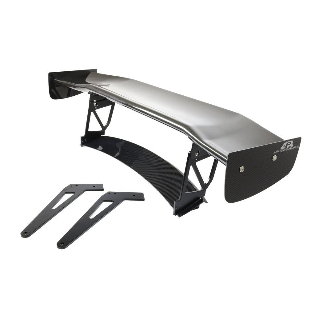 APR GTC-500 Carbon Fiber Adjustable Wing and Trunk Panel Replacement (2016-2022 Audi R8)