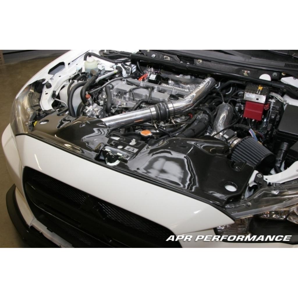 Placa de refrigeración del radiador de fibra de carbono APR (Evo X 2008-2016)