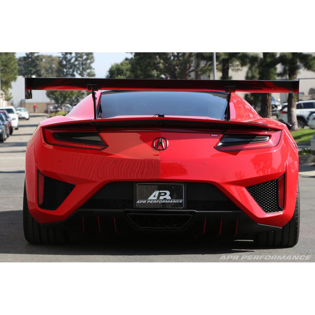 Alerón ajustable de fibra de carbono APR GTC-500 (Acura NSX 2016-2022)