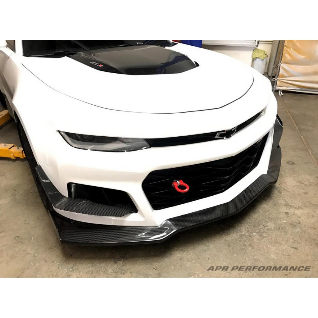 APR Front Bumper Carbon Fiber Canards (2017-2024 Chevrolet Camaro ZL1)