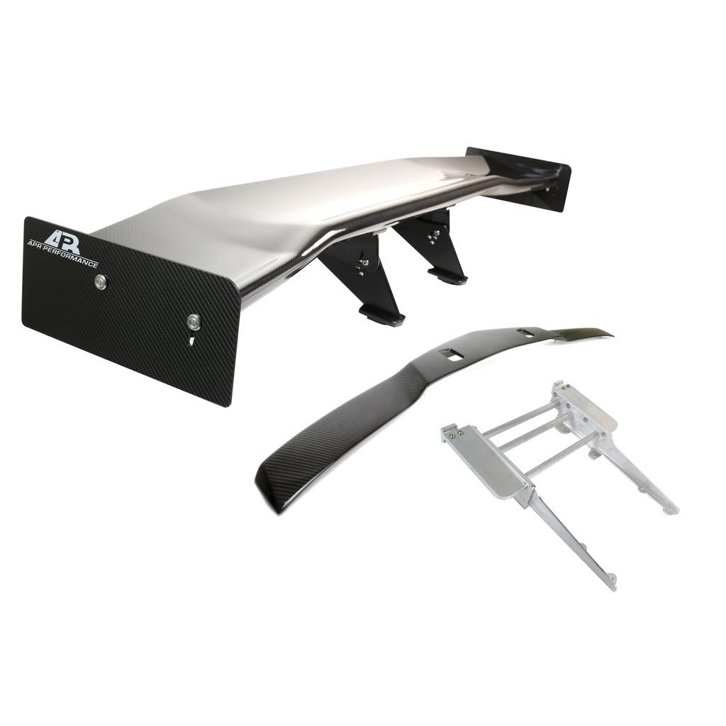 APR GTC-500 Chassis Mount Carbon Fiber Adjustable Wing (2015-2019 Chevrolet Corvette C7 Z06 / Grand Sport)
