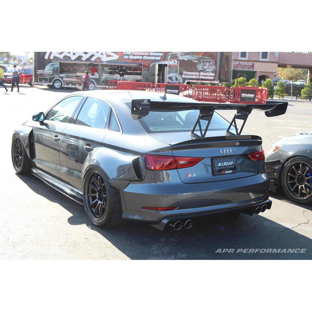 APR GTC-300 67" Carbon Fiber Adjustable Wing (2013-2016 Audi S3)